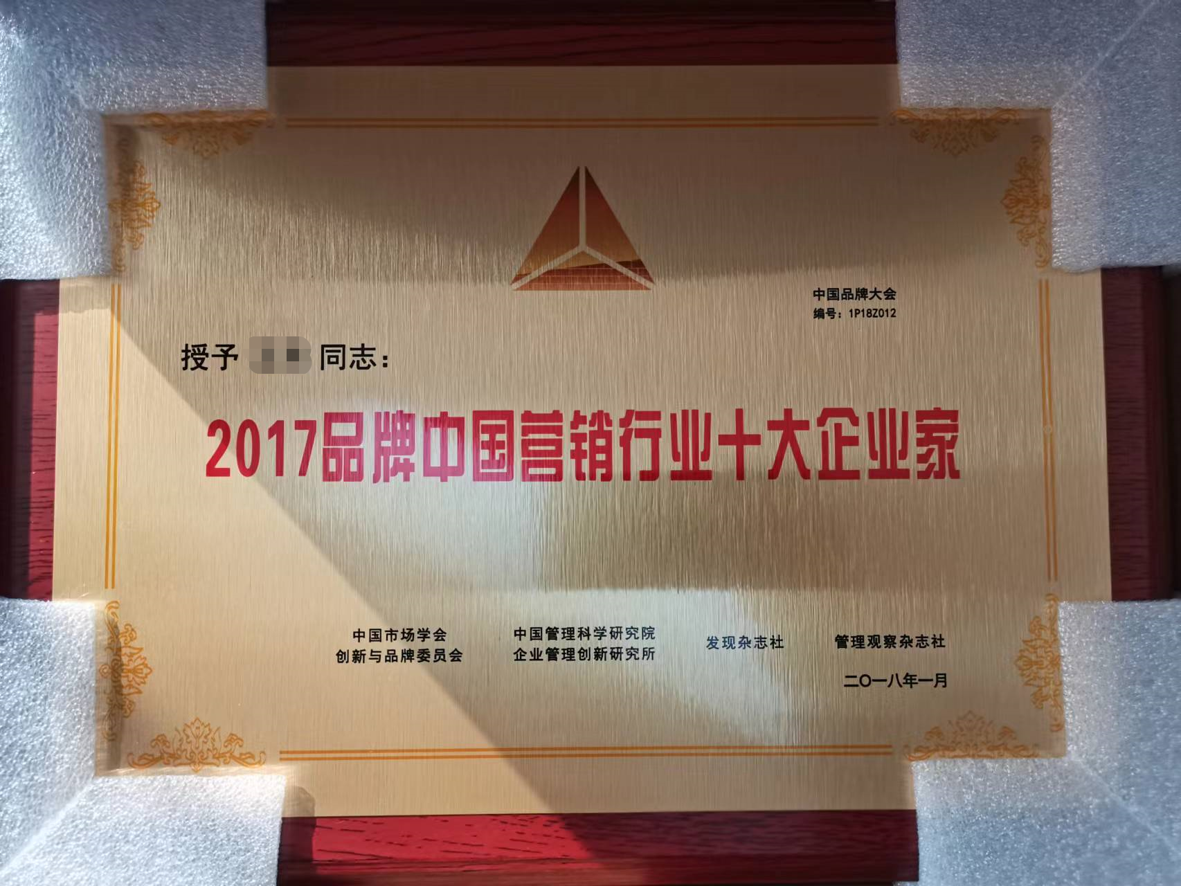 pg娱乐电子游戏官方网站中国营销行业人士的重磅奖项Top3(图2)